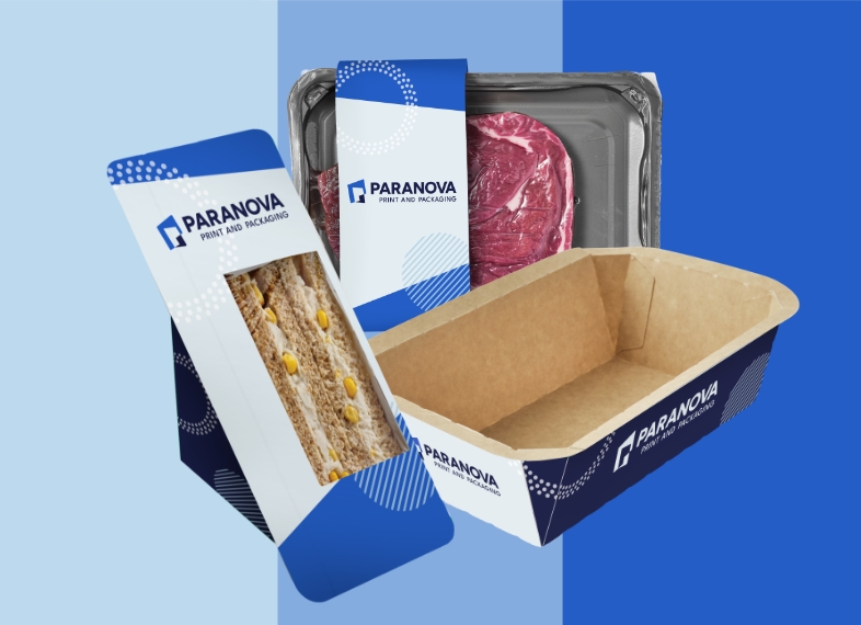 Some examples of Paranova food packaging